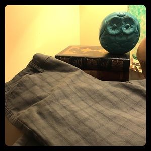 Gloria Vanderbilt grey khakis